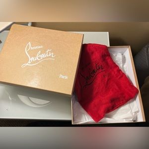 Authentic Christian Louboutin Empty Shoe Box
